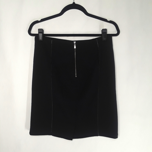 Laundry by Shelli Segal Black Quilted Mini Pencil Skirt 4 - Picture 6 of 9